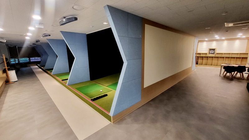 비가 오거나 한파가 몰려와도 파크골프를 즐길 수 있습니다. 레저로스크린파크골프 소개 (일산풍동점)