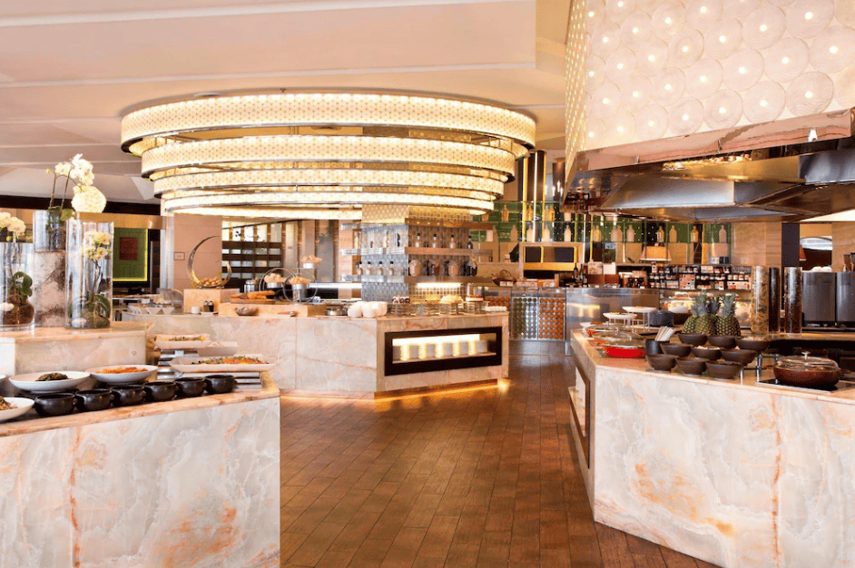 쉐라톤 그랜드 식당 사진