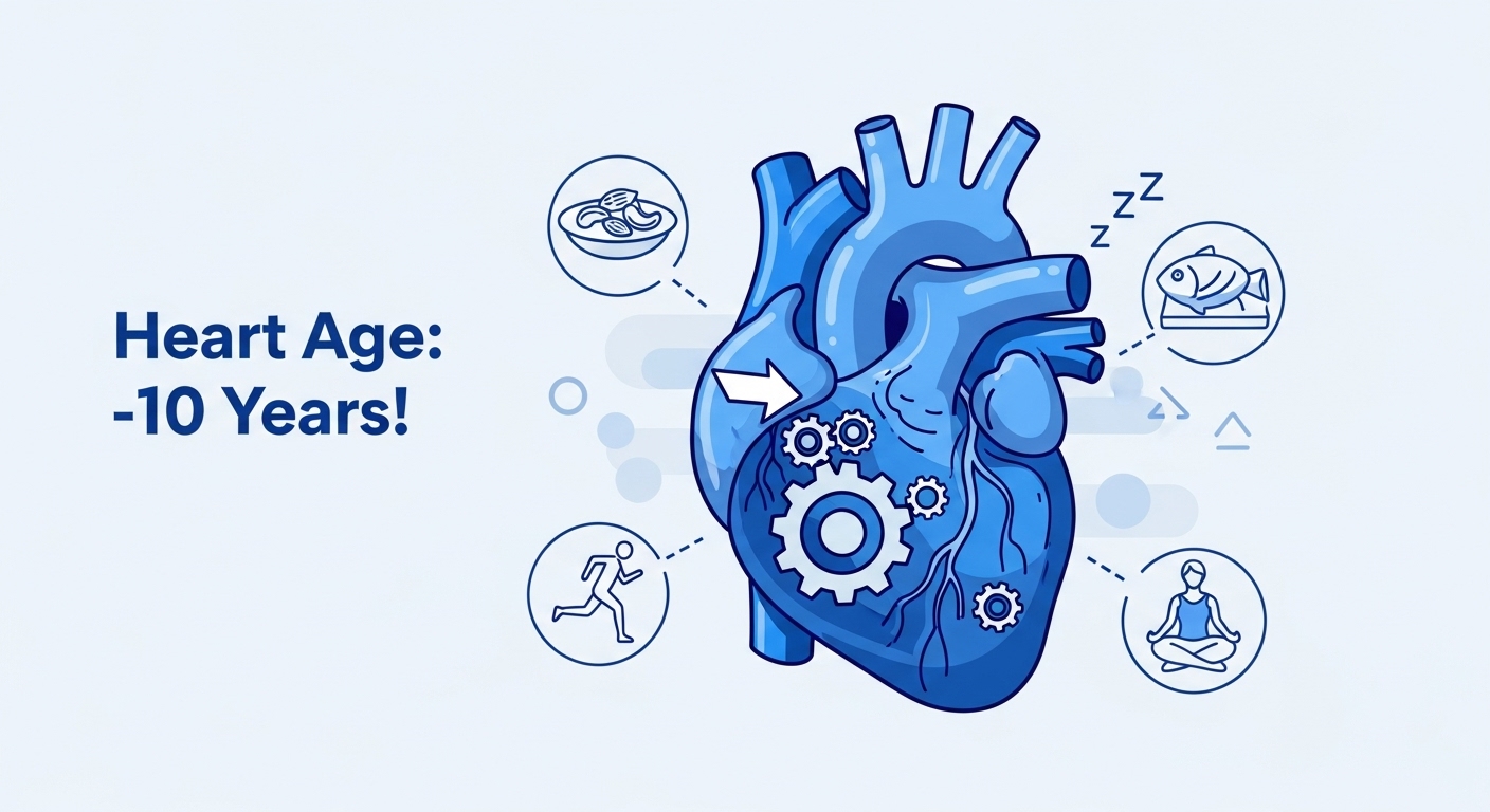 심장 나이 되돌리는 습관