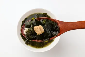 미역 효능 및 영양성분, 주의점