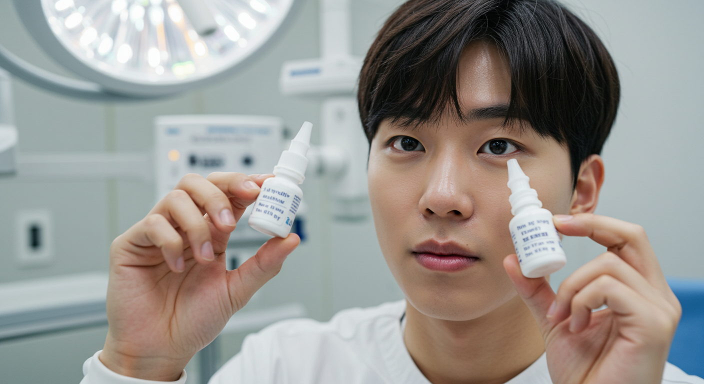 라섹 준비, 무방부제 인공눈물, 라섹 생활습관