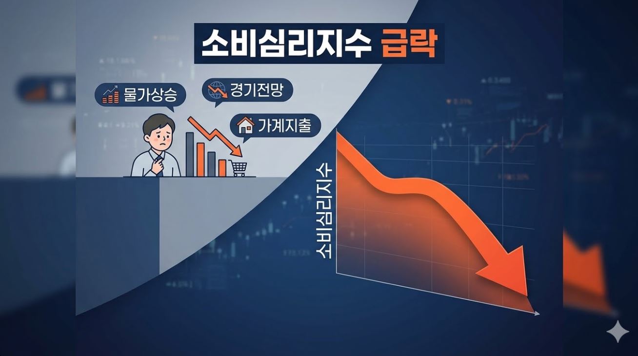 소비심리지수 급락 썸네일 사진