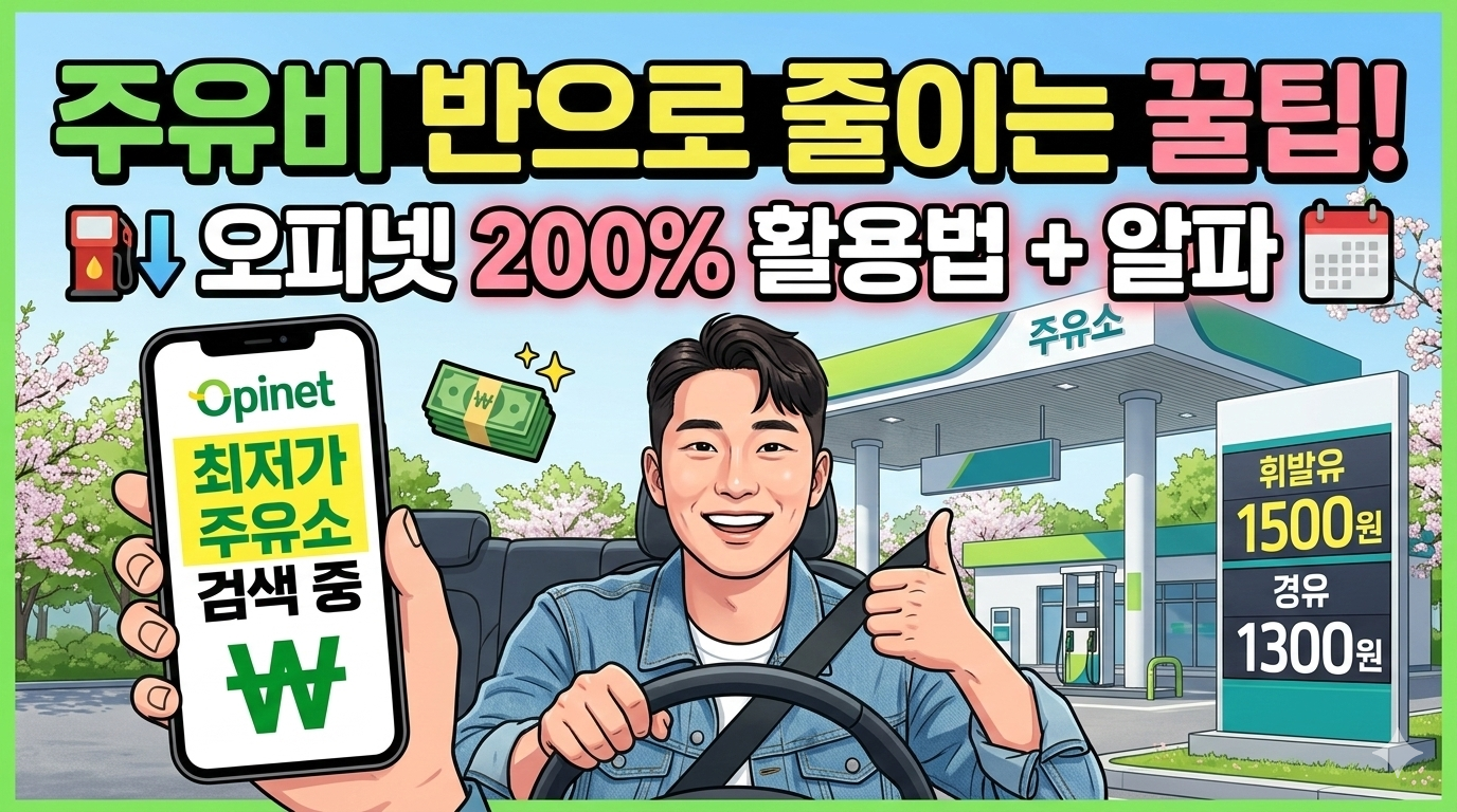 내주변 최저가 주유소 안내
