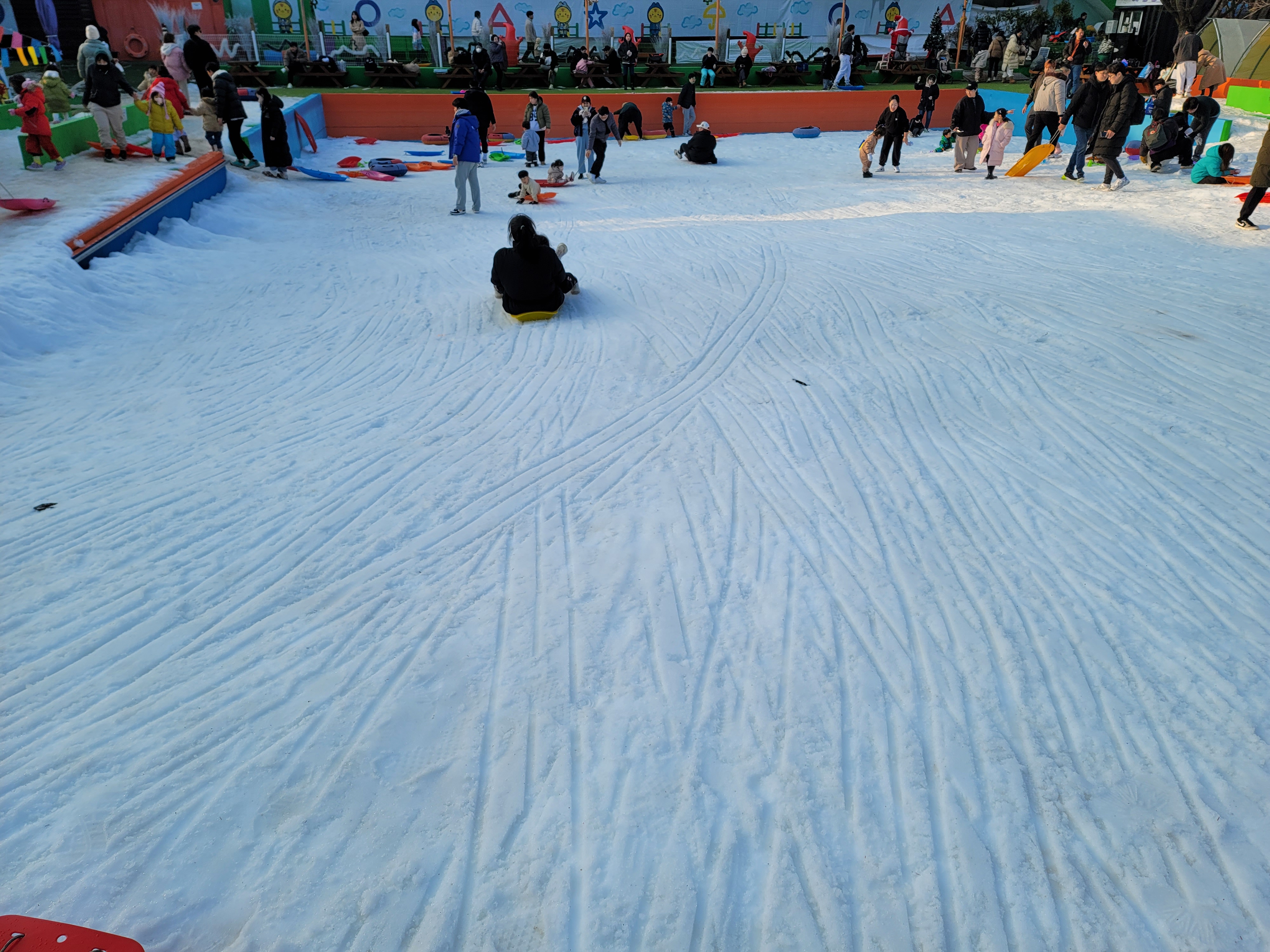 경주 국민힐링파크 키즈눈썰매장