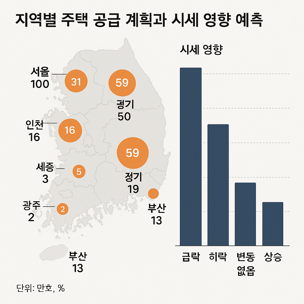 지역별 주택 공급 계획과 시세 영향 예측 🏙️