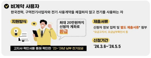소상공인 전기요금 특별지원 신청 최대 20만원