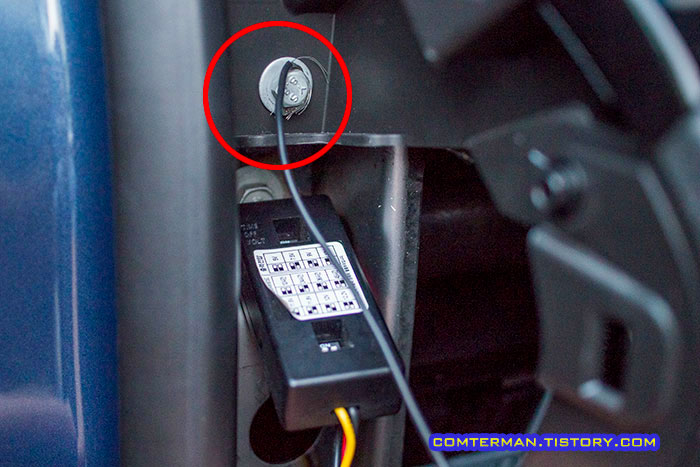 올란도 GND- 전선 연결 위치