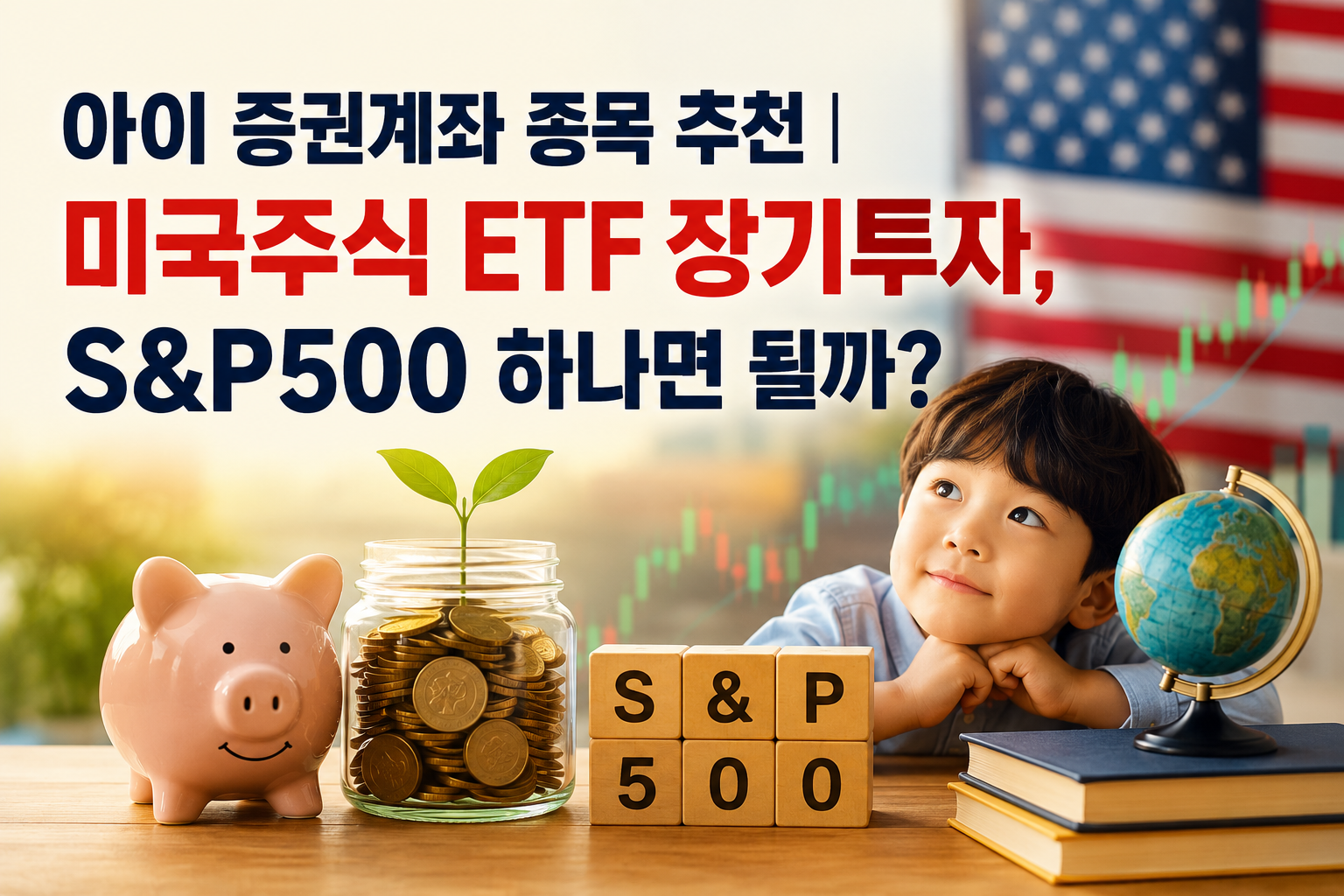 아이 증권계좌 종목 추천｜미국주식 ETF 장기투자, S&amp;P500 하나면 될까? 관련 사진