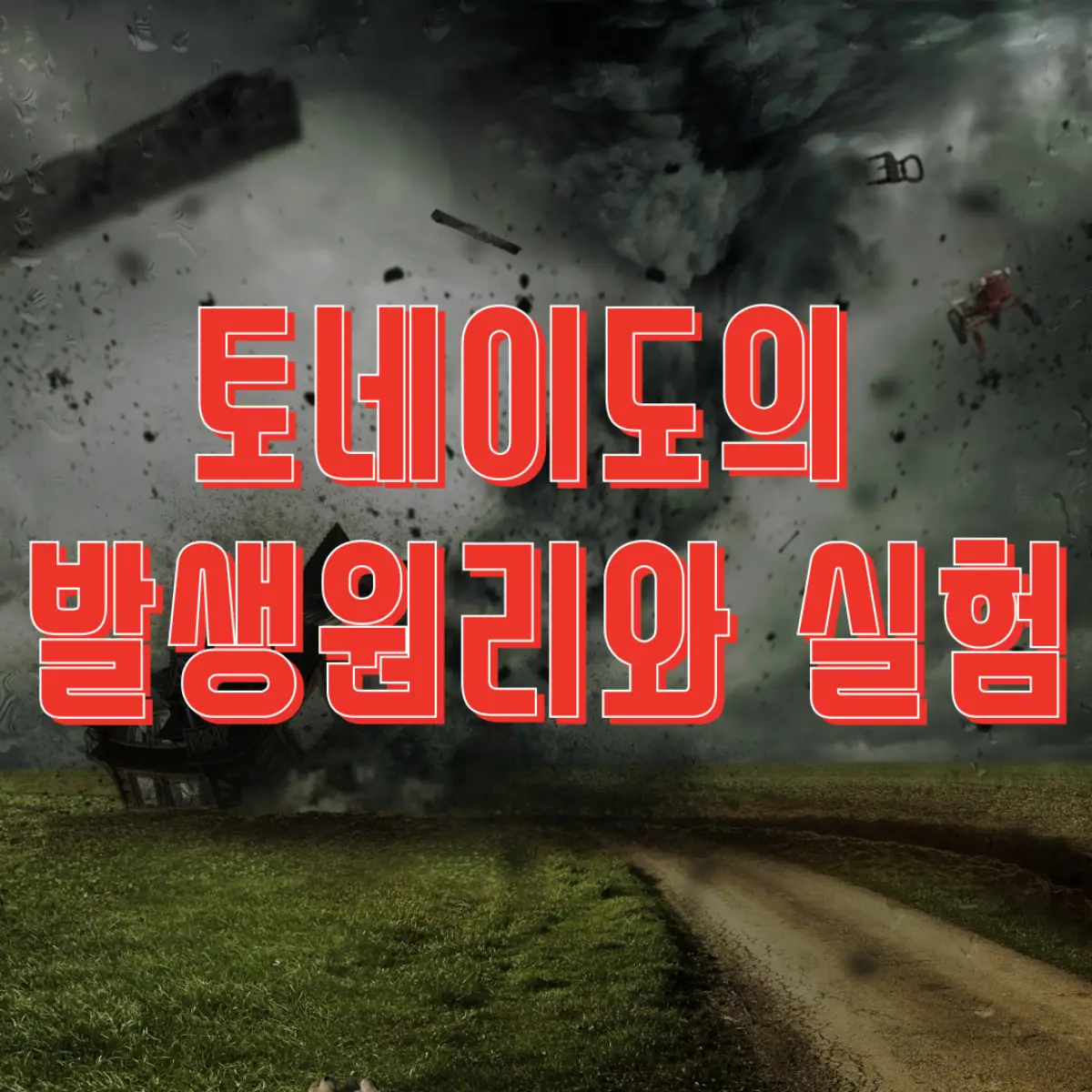 토네이도의 발생원리와 실험