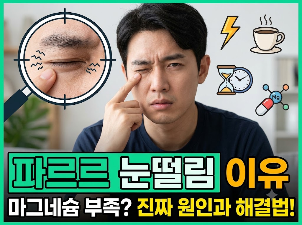 눈떨림 이유