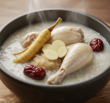 여름철 보양음식 삼계탕