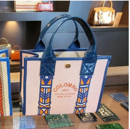 COLOMBO 명품콜롬보 캔버스백 네이비 NS10D3C