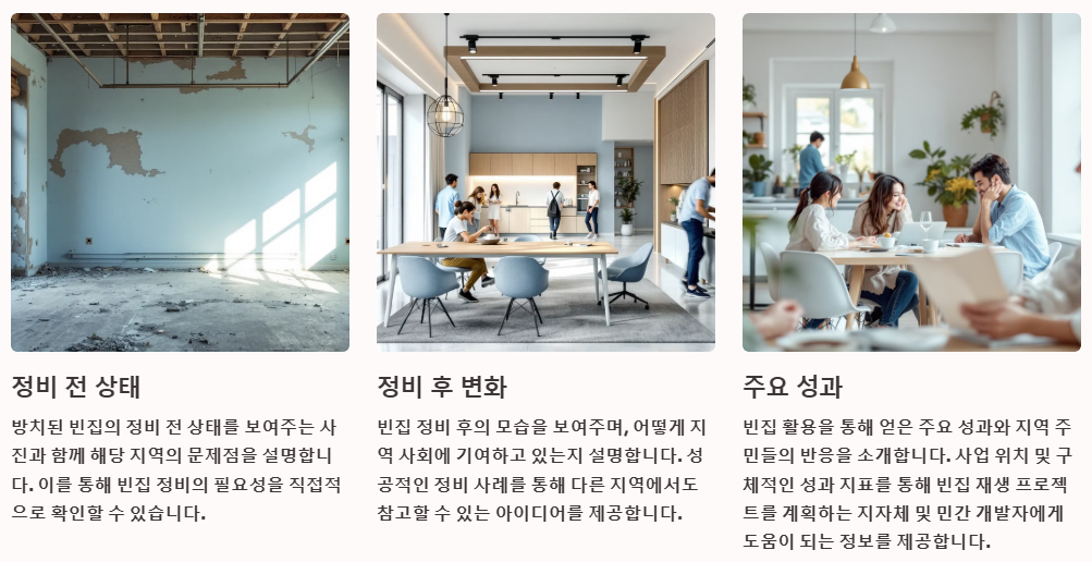 빈집 활용 사례공유