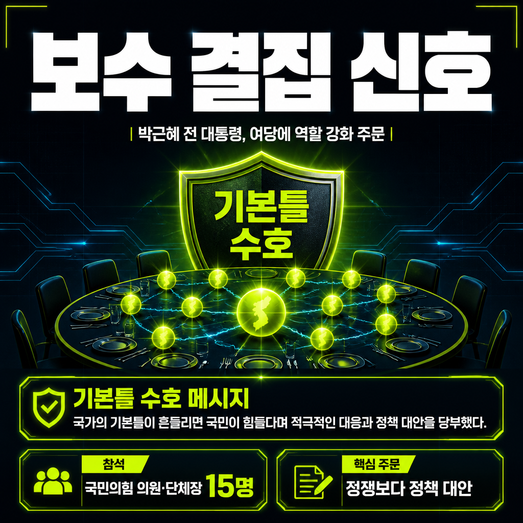 보수 결집 신호