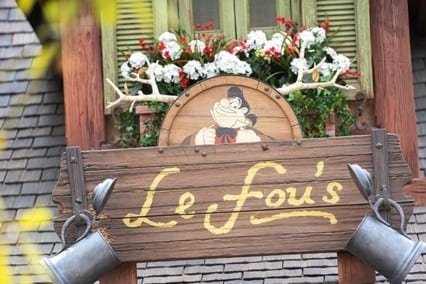 츄러스 판매 가게 외관