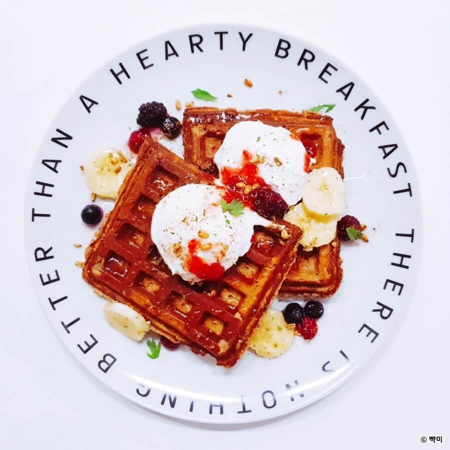 팬케이크-와플-만들기-다이어트-요리-레시피