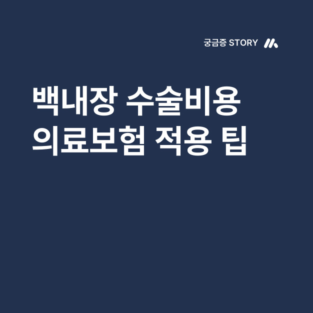 백내장 수술비용과 의료보험 적용