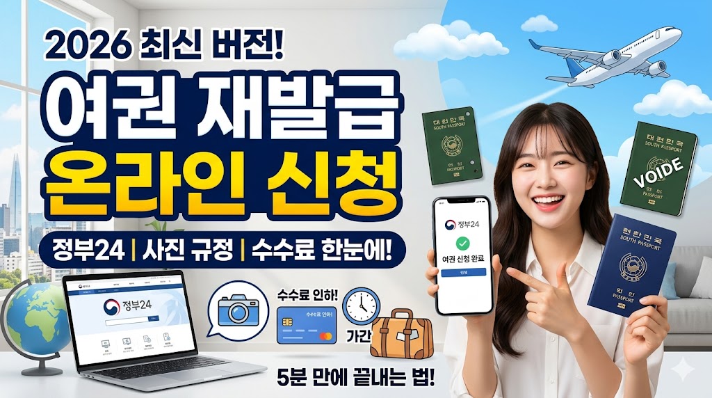 여권 재발급 온라인 신청