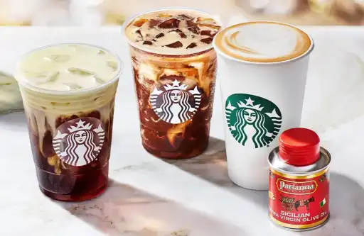 스타벅스 이탈리아 매장에 출시된 ‘올레아토’ 음료 3종