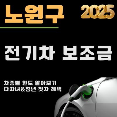 썸네일_2025년 노원구 전기차 보조금 대상차종 (다자녀, 청년 인센티브, 신청방법)