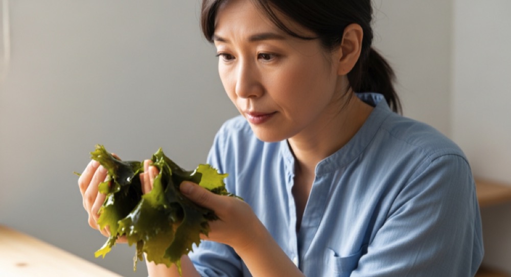 다시마 섭취량을 고민하며 조절