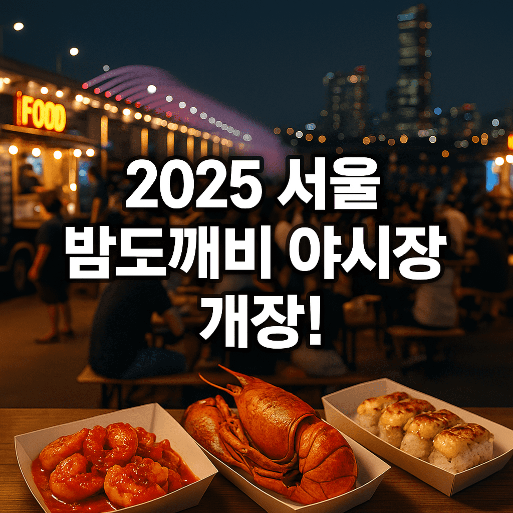 2025 서울 밤도깨비 야시장 완벽 가이드