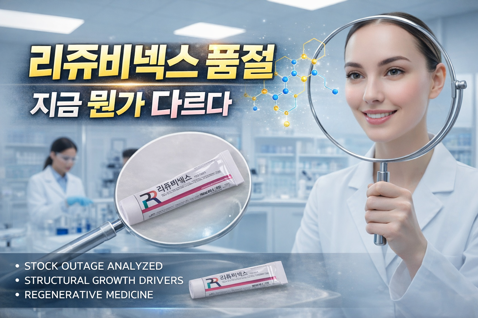 리쥬비넥스 품절 이슈로 주목받는 파마리서치와 재생 바이오 시장 변화