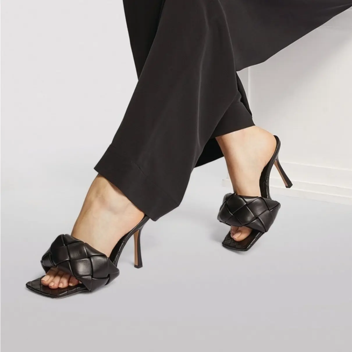bottega veneta Lido &amp; Stretch Sandals