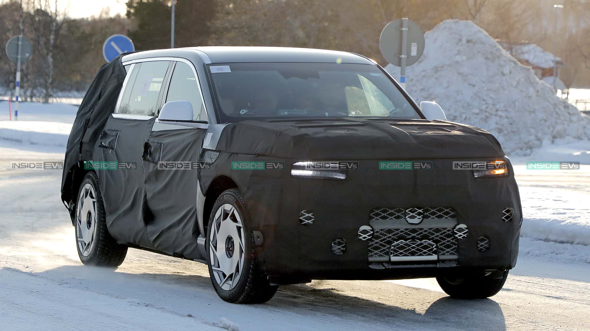 제네시스 GV90 테스트카