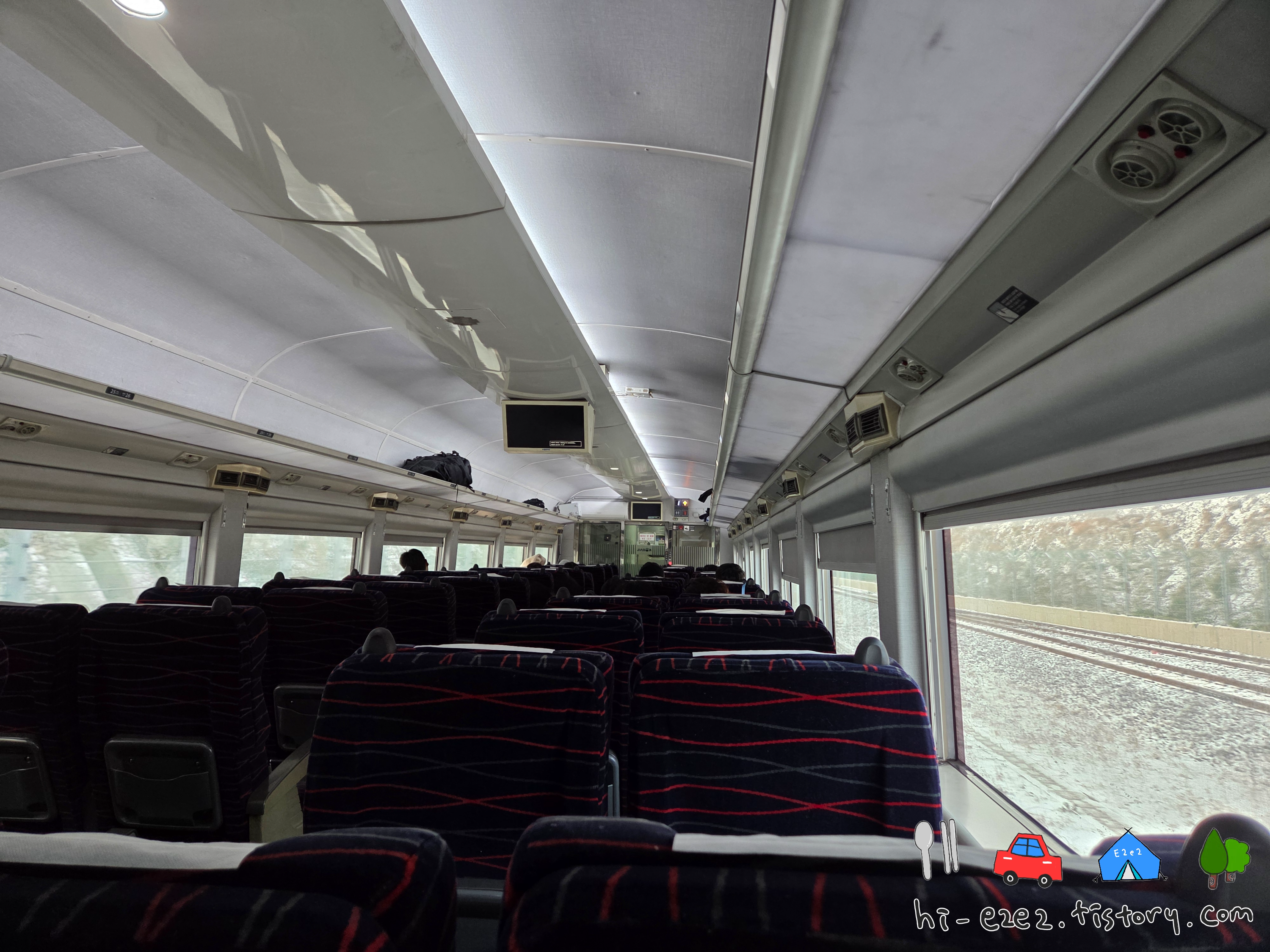 영암 영암역 새마을호 내부