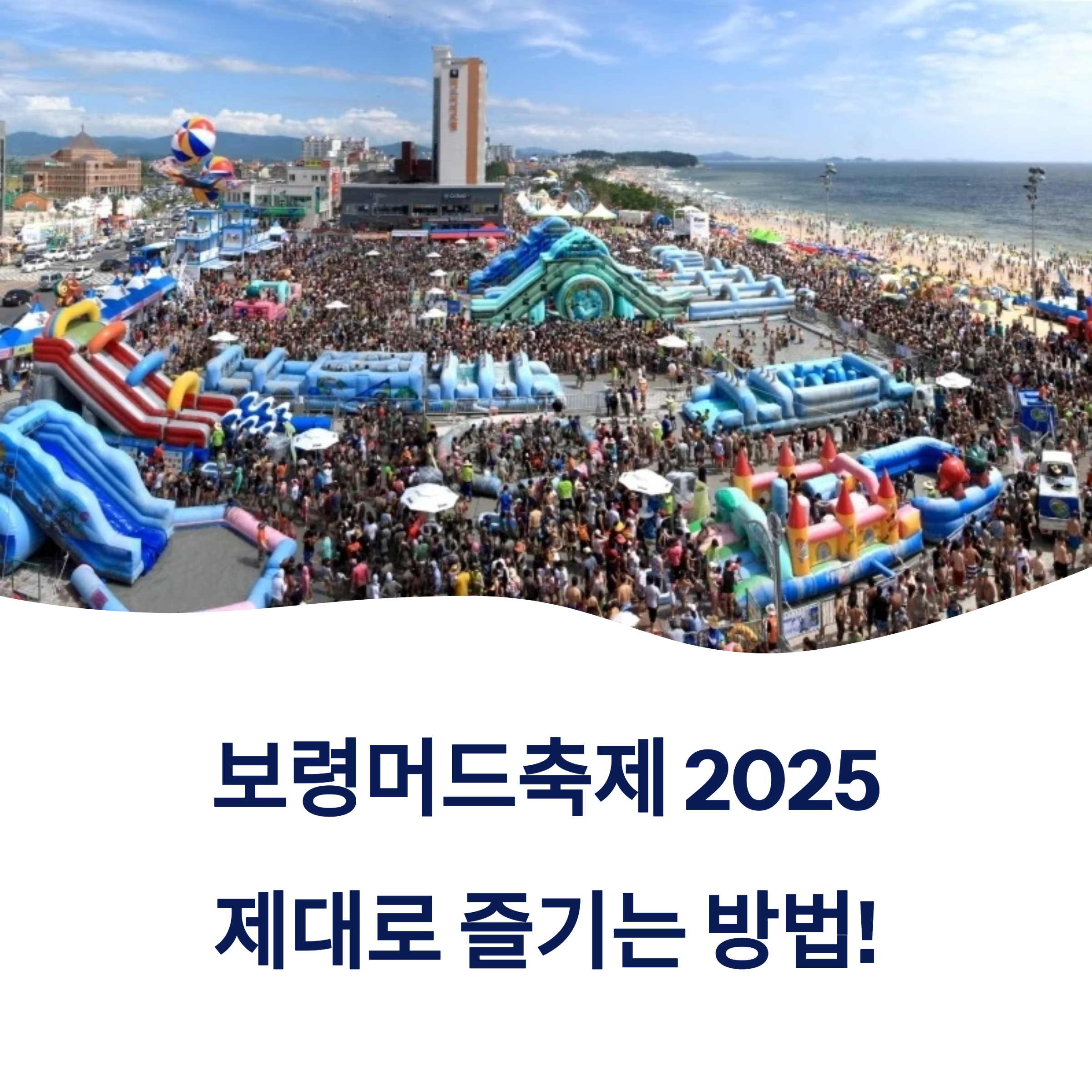 보령머드축제 2025