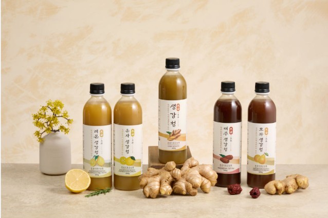 6시내고향 완주 생강청과 레몬,유자,대추,모과생강청