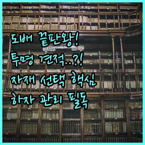 도배의 모든 것: 자재 선택, 투명 ..