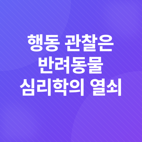 반려동물 마음 읽기_2