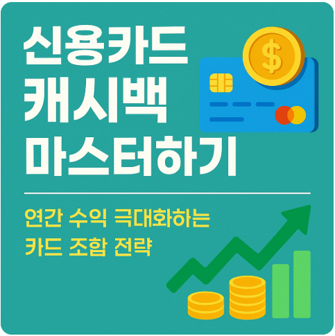 신용카드 캐시백 마스터하기 ❘ 연간 수익을 극대화하는 카드 조합 전략