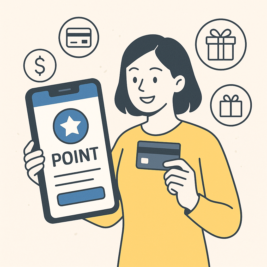 카드 포인트 통합조회 화면