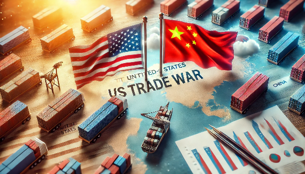 미국-중국 무역전쟁 격화: 상호 고율관세 부과 시작