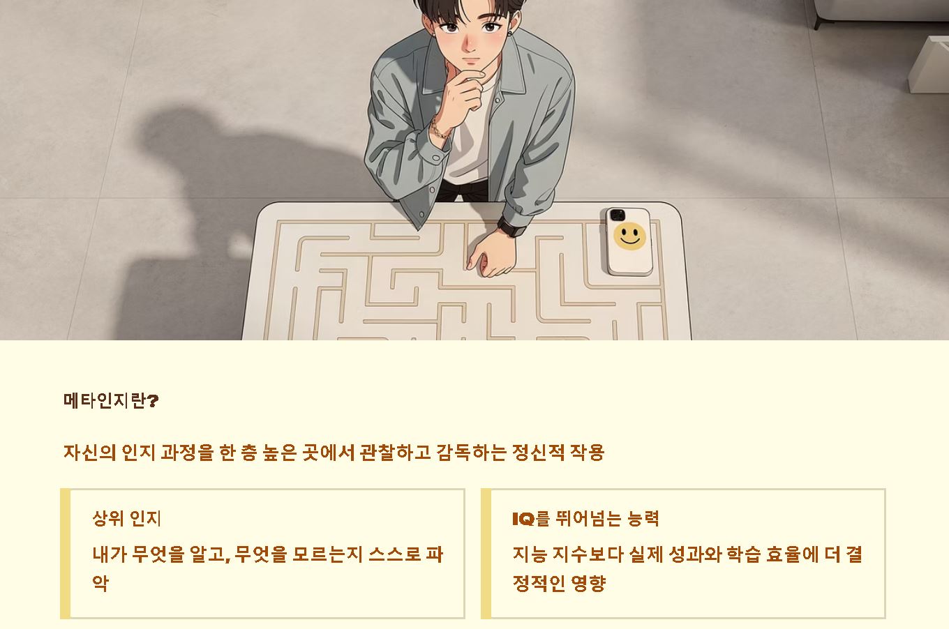 메타인지 뜻