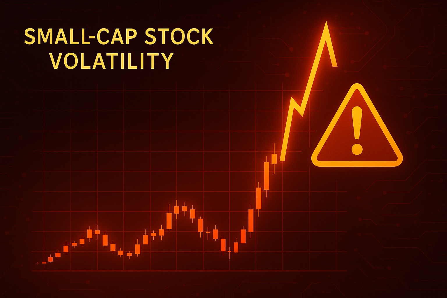 스몰캡 주가 급등 변동성 이미지