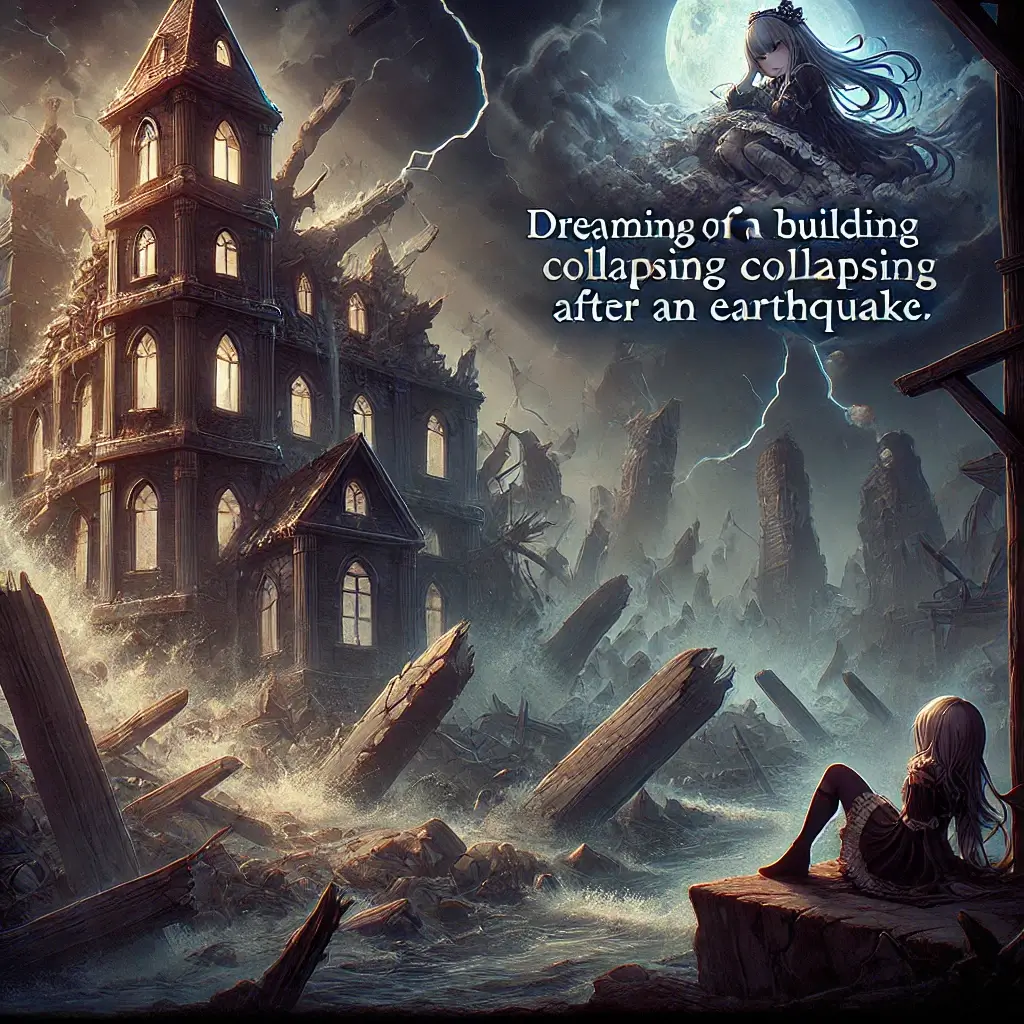 지진 나서 건물이 무너지는 꿈 해몽