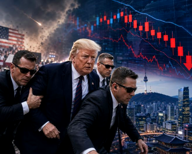 트럼프 만찬장 총격 용의자 체포(영상)