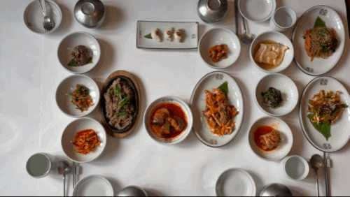 한림정 한정식 - 무궁화 정식 한상차림 영상