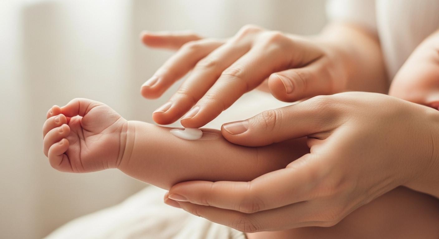 신생아 로션바르는 시기