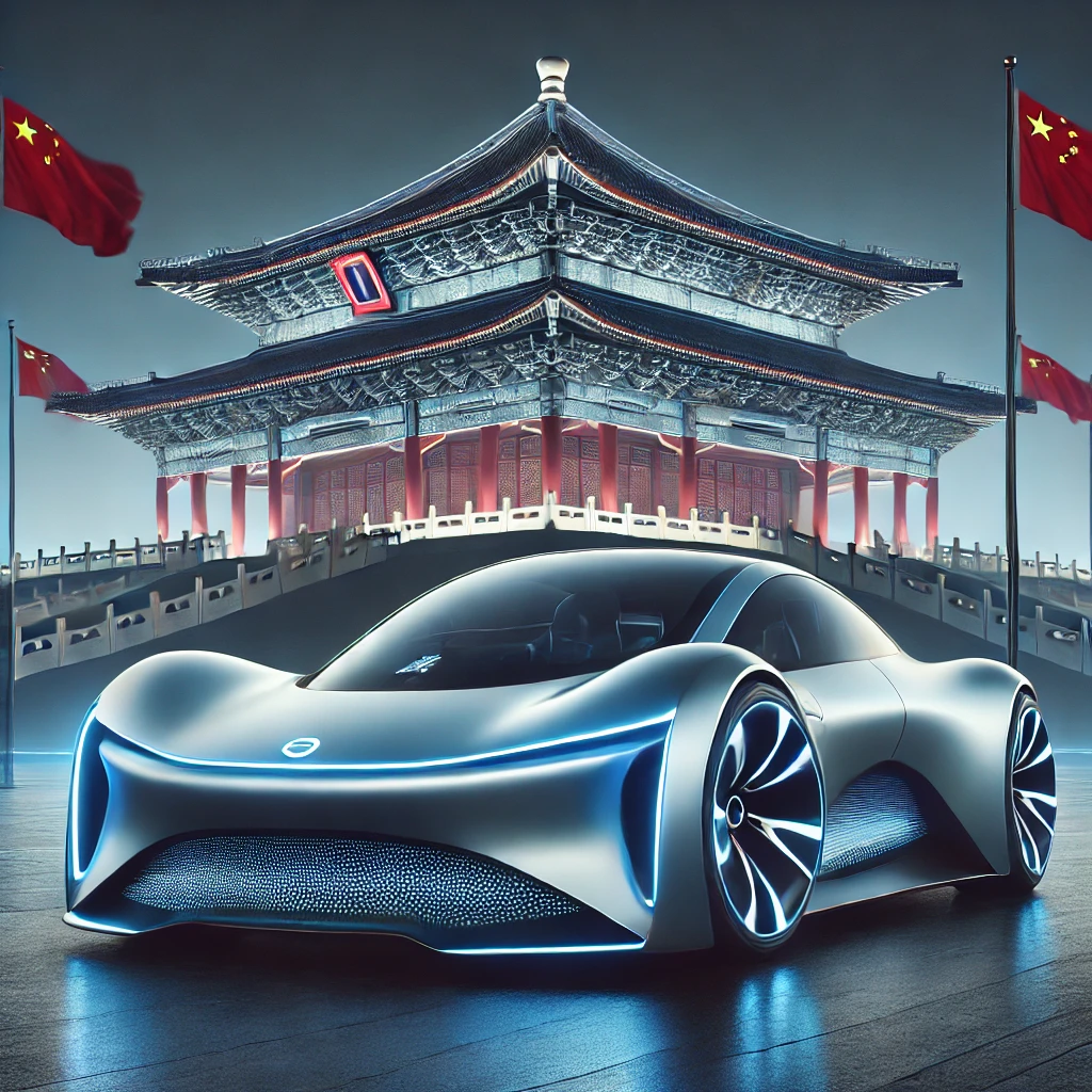 중국의 첨단 기술이 적용된 미래형 전기차