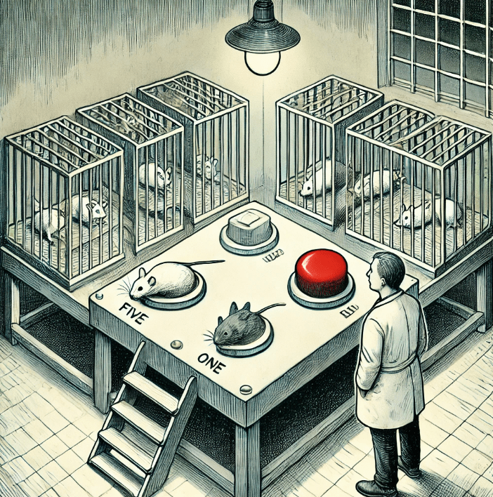 딜레마-생쥐-실험