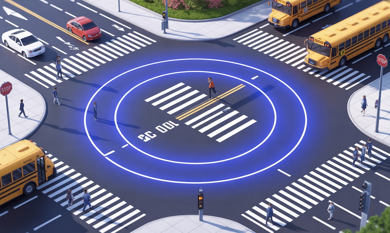 수능 시험장 200m 앞 차량 통제