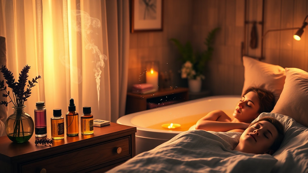 평온한 표정으로 깊은 잠에 빠진 사람의 모습