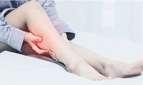 다리 근육 경련 (출처 : Pinterest)