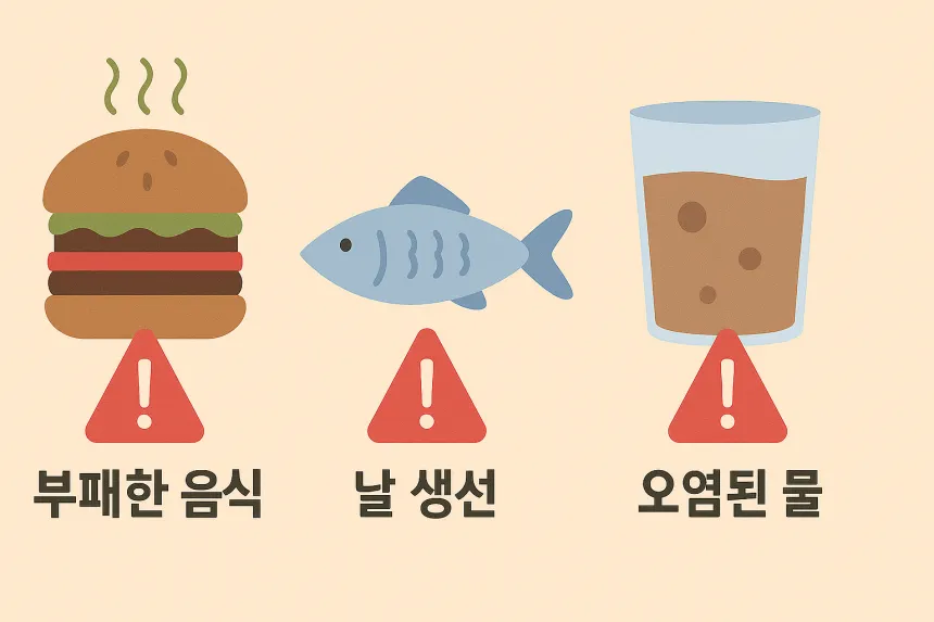 장염 원인