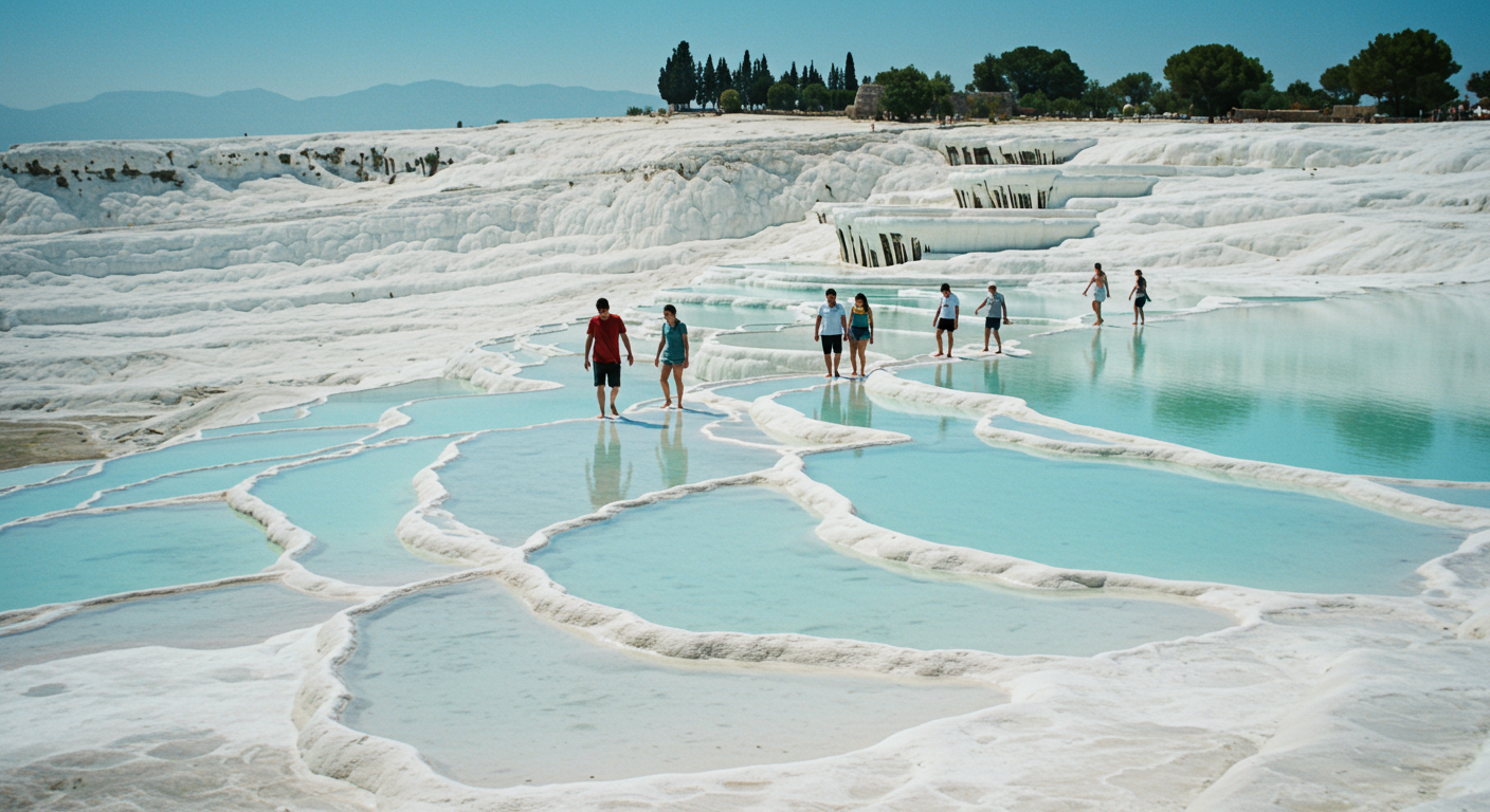 파묵칼레 석회온천